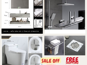 Combo phòng tắm cao cấp GUKA-JAPAN 03A