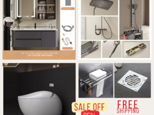 Combo phòng tắm cao cấp GUKA-JAPAN 08X