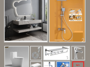 Combo phòng tắm cao cấp GUKA-JAPAN 11