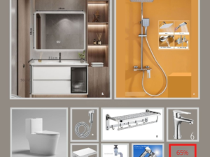 Combo phòng tắm cao cấp GUKA-JAPAN 12B