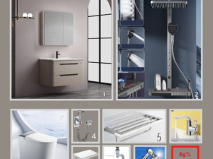 Combo phòng tắm cao cấp GUKA-JAPAN 16A