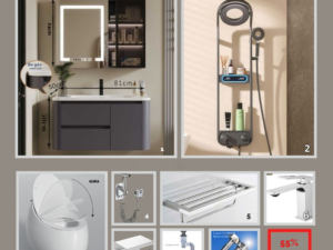 Combo phòng tắm cao cấp 17B