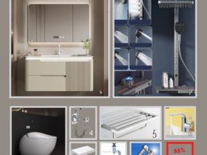 Combo phòng tắm cao cấp 18A