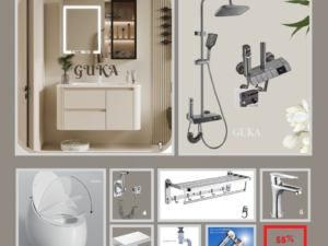 Combo phòng tắm cao cấp 19B