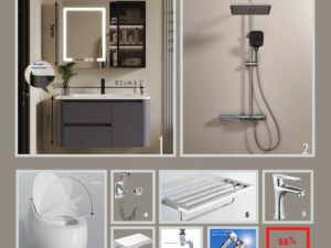 Combo phòng tắm cao cấp 20B