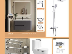 Combo phòng tắm cao cấp 65G