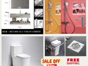 Combo phòng tắm cao cấp GUKA 8058