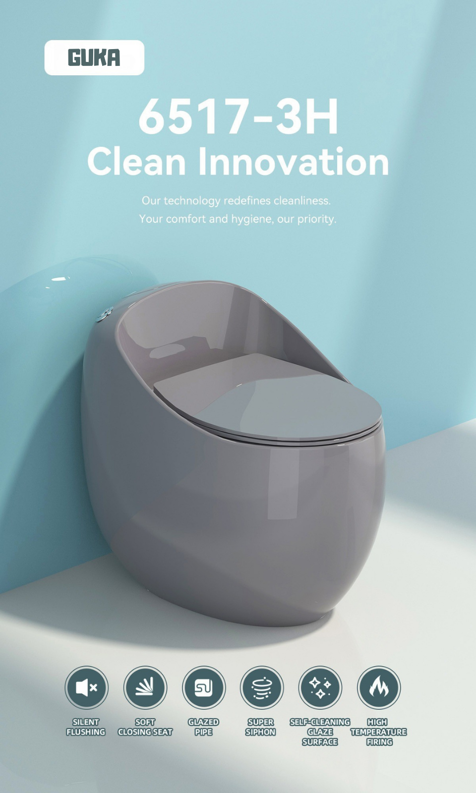 Bệt trứng ghi 6517-3H